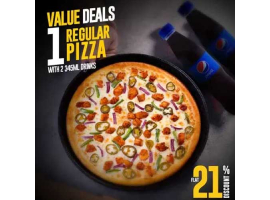 Pizza Nation Value Deal 3 For Rs.999/-